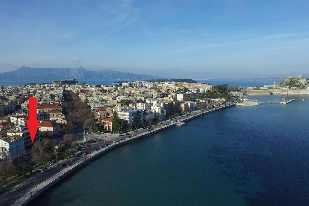 Casa Di Rosi, Seaview Studio In Corfu Town Esterno foto